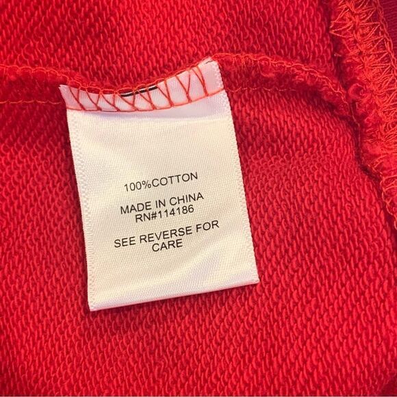 Juicy by Juicy Couture Red Hooded Sweatshirt Size 3X - Picture 10 of 11